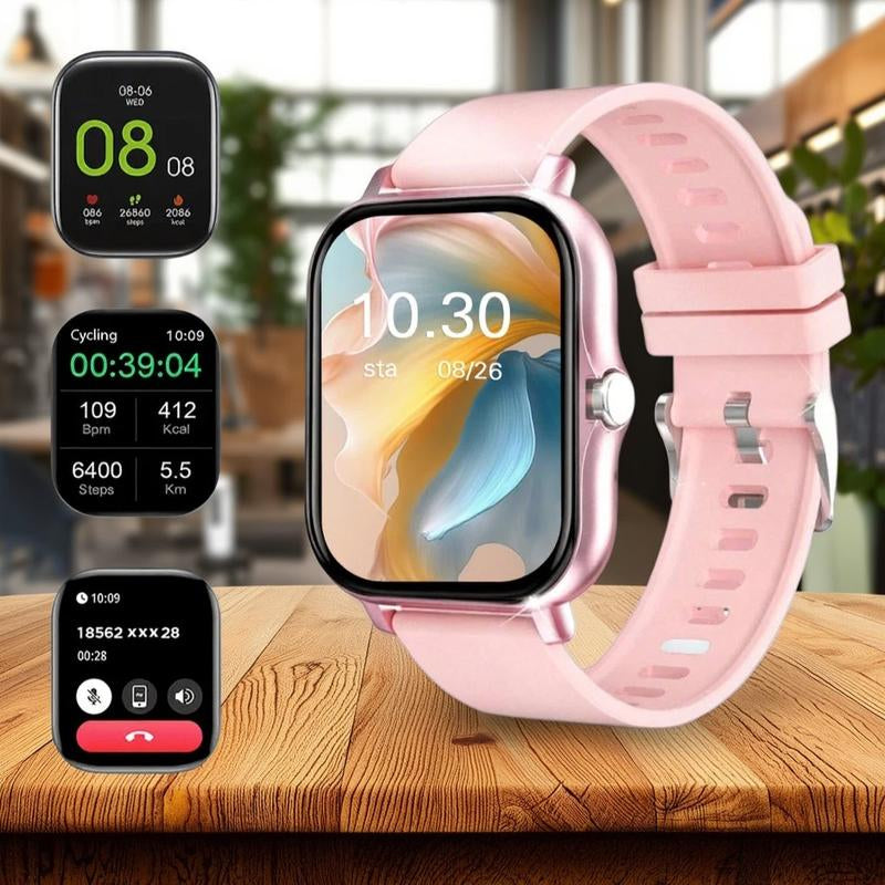 Multifunctional Smart Watch Fashion Digital Watch, Sports Watch for Women and Men, Wearable Smart Watch, Smart Watch, Smartphone Watch, Call Message Reminder Watch 8 Cyber Products Ios Watch Popular Outdoor Watches