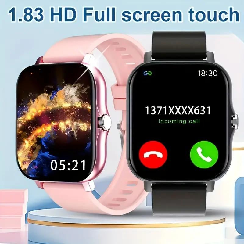 Multifunctional Smart Watch Fashion Digital Watch, Sports Watch for Women and Men, Wearable Smart Watch, Smart Watch, Smartphone Watch, Call Message Reminder Watch 8 Cyber Products Ios Watch Popular Outdoor Watches