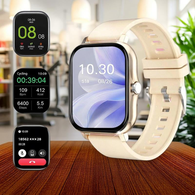 Multifunctional Smart Watch Fashion Digital Watch, Sports Watch for Women and Men, Wearable Smart Watch, Smart Watch, Smartphone Watch, Call Message Reminder Watch 8 Cyber Products Ios Watch Popular Outdoor Watches
