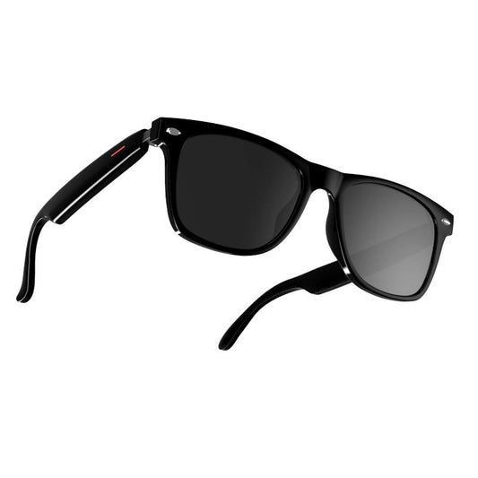 AI Smart Glasses Laxasfit E13, Wireless Headset Style Smart Glasses for Listening to Music, Voice Assistants and Calls, Stylish Outdoor Sunglasses, Trendy Technology Music Playback Smart Glasses Wireless Bluetooth Headphone Glasses Smart Bluetooth